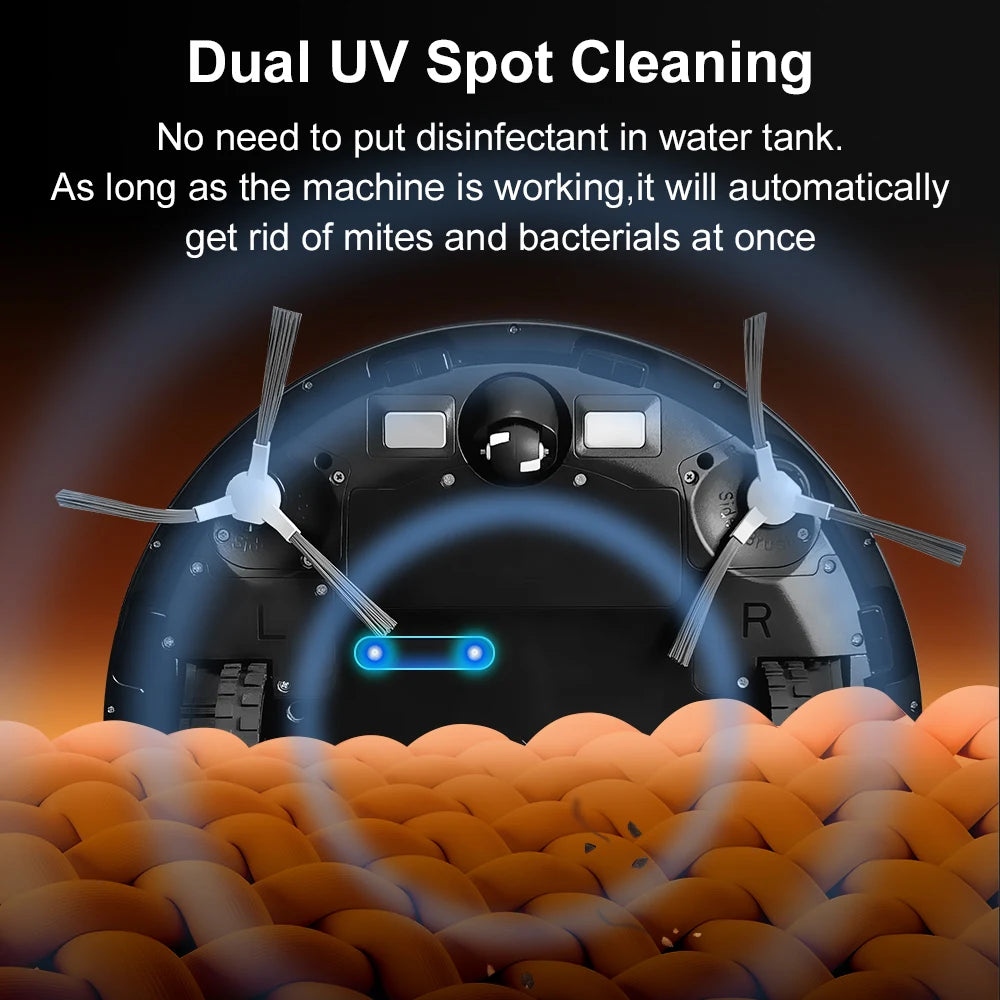 Smart Wet Robot Vacuum