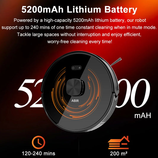 Smart Wet Robot Vacuum