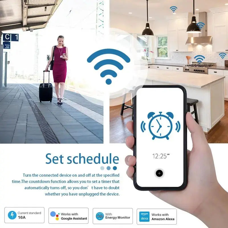Wi-Fi Smart Plug 20A