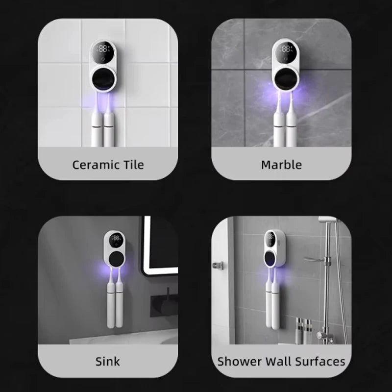 Smart Wall Toothbrush Sterilizer (2-Pack)