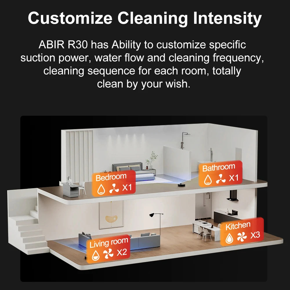 Smart Wet Robot Vacuum